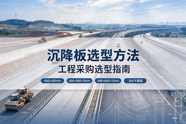 西安沉降板选择方法